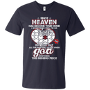 Since Heaven Become Your Home Guardian Angel Dad Tshirt for Father's Day CustomCat