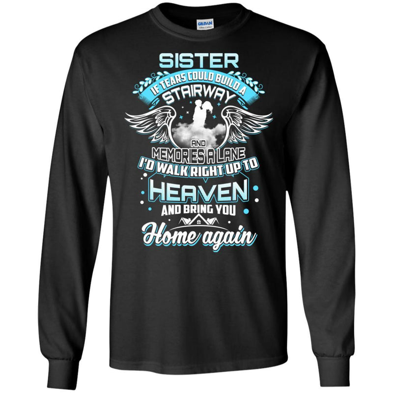 Sister In Heaven T-shirts CustomCat