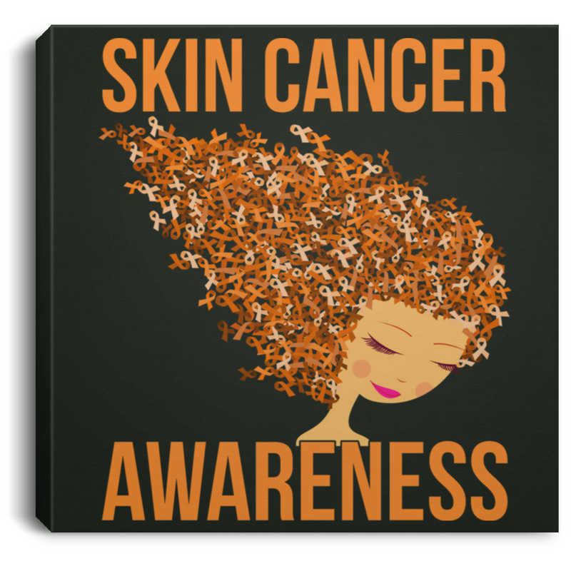 Skin Cancer Awareness Canvas Wall Art Decor