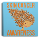 Skin Cancer Awareness Canvas Wall Art Decor