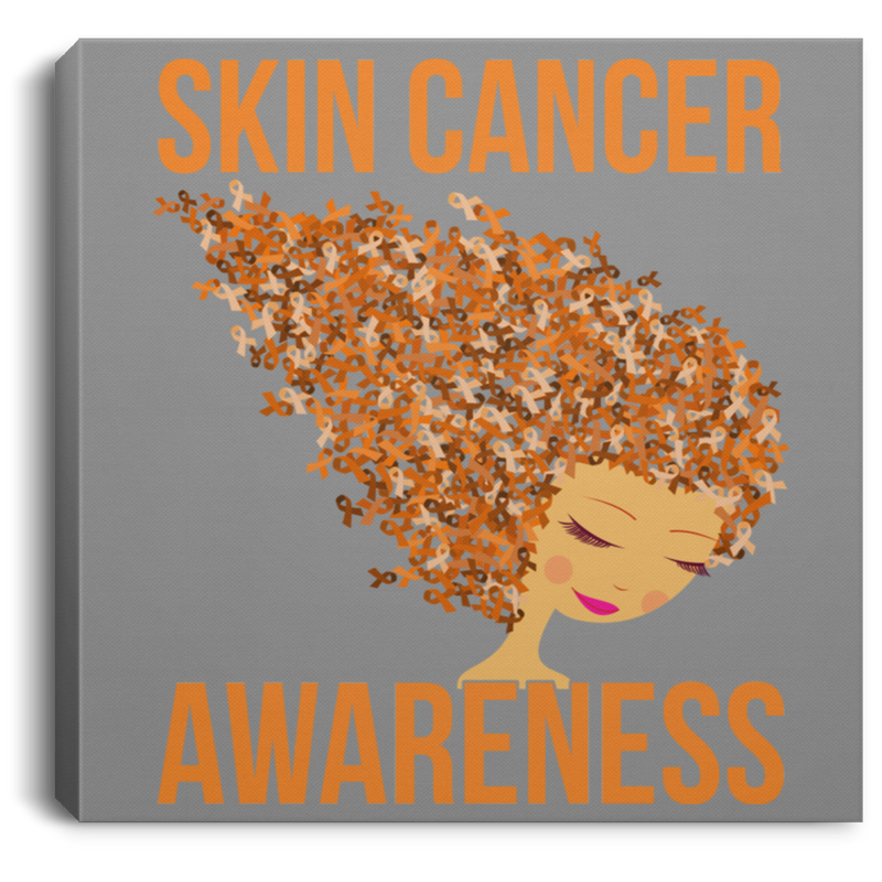 Skin Cancer Awareness Canvas Wall Art Decor