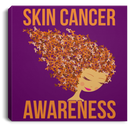 Skin Cancer Awareness Canvas Wall Art Decor