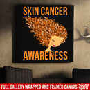 Skin Cancer Awareness Canvas Wall Art Decor