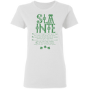 Slainte Irish Funny Gifts Patrick's Day Irish T-Shirt