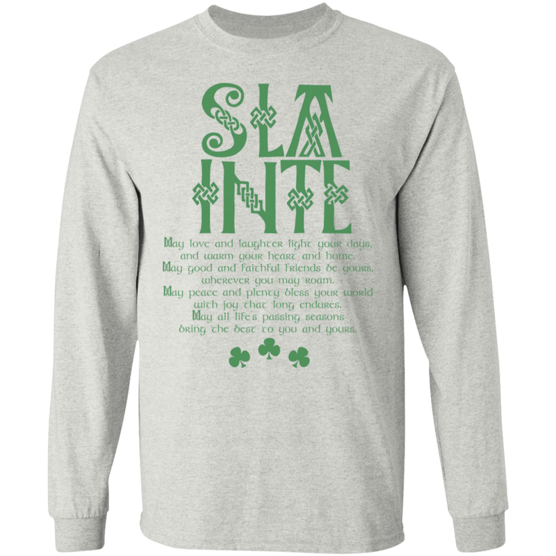 Slainte Irish Funny Gifts Patrick's Day Irish T-Shirt