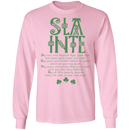 Slainte Irish Funny Gifts Patrick's Day Irish T-Shirt