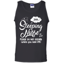 Sleeping Nurse Please Do Not Disturb Unless You Need CPR Funny Tshirts CustomCat