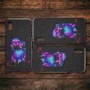 Sloth Neon iPhone Case
