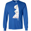 Sneaky Maltese Cute Animal Dog Lovers Shirts CustomCat