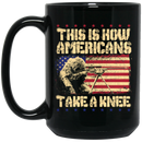 Sniper Coffee Mug Sniper This Is How Americans Take A Knee 11oz - 15oz Black Mug CustomCat
