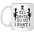 Sniper Coffee Mug Til Death Do US Part Sniper 11oz - 15oz White Mug CustomCat