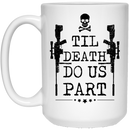 Sniper Coffee Mug Til Death Do US Part Sniper 11oz - 15oz White Mug CustomCat