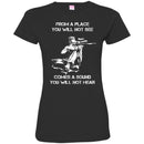 Sniper T Shirt From A Place You Will Not See Comes A Sound You Will Not Hear Shirt CustomCat