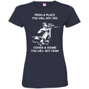 Sniper T Shirt From A Place You Will Not See Comes A Sound You Will Not Hear Shirt CustomCat