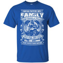 Sniper T Shirt Mess With My Family From A Place You Will Not See Will Come A Sound Not Hear Shirt CustomCat