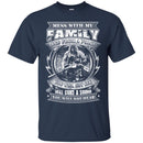 Sniper T Shirt Mess With My Family From A Place You Will Not See Will Come A Sound Not Hear Shirt CustomCat