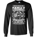 Sniper T Shirt Mess With My Family From A Place You Will Not See Will Come A Sound Not Hear Shirt CustomCat