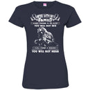 Sniper T Shirt Mess With My Family From A Place You Will Not See Will Come A Sound Not Hear Shirts CustomCat