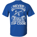 Sniper T-Shirt Never Underestimate An Old Man Who Can End You From Another Zip Code Shirts