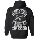Sniper T-Shirt Never Underestimate An Old Man Who Can End You From Another Zip Code Shirts