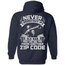 Sniper T-Shirt Never Underestimate An Old Man Who Can End You From Another Zip Code Shirts