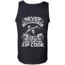 Sniper T-Shirt Never Underestimate An Old Man Who Can End You From Another Zip Code Shirts