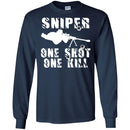 Sniper T Shirt Sniper One Shot One Kill Shirts CustomCat