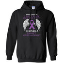 Someone Said To Me I Don't Know How You Do It I Replied I Wasn't Given A Choice Purple Ribbon Shirts CustomCat