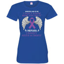 Someone Said To Me I Don't Know How You Do It I Replied I Wasn't Given A Choice Purple Ribbon Shirts CustomCat