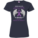 Someone Said To Me I Don't Know How You Do It I Replied I Wasn't Given A Choice Purple Ribbon Shirts CustomCat