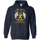 Someone Said To Me I Don't Know How You Do It I Replied I Wasn't Given A Choice Yellow Ribbon Shirts CustomCat
