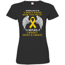 Someone Said To Me I Don't Know How You Do It I Replied I Wasn't Given A Choice Yellow Ribbon Shirts CustomCat