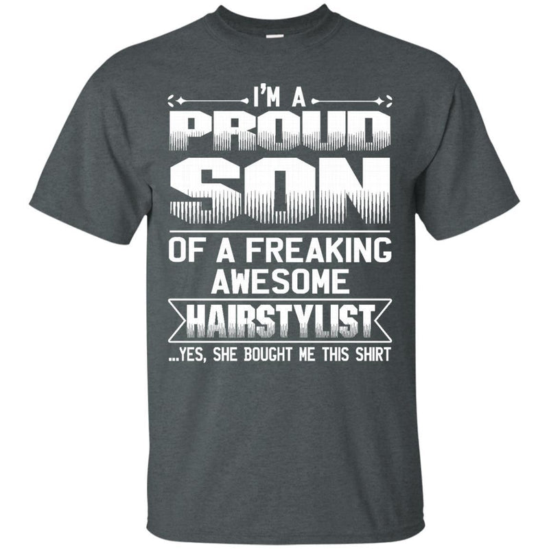 SON Of Awesom Hairstylist T-shirt & Hoodie CustomCat