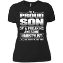 SON Of Awesom Hairstylist T-shirt & Hoodie CustomCat