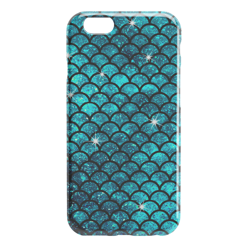 Sparkly Mermaid Scale Mermaid iPhone Case teelaunch