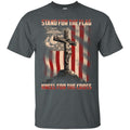 Stand For The Flag Navy Veterans T-shirts & Hoodie for Veteran's Day CustomCat