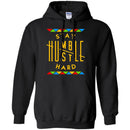 Stay Humble Hustle Hard Funny T-shirts for Kings and Queens CustomCat