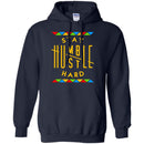 Stay Humble Hustle Hard Funny T-shirts for Kings and Queens CustomCat