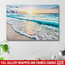 Sunrise Over Cancun Beach Canvas For Home Decor Mermaid - CANLA75 - CustomCat