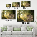 Sunshine Through Forest Multi Names Premium Canvas Crossroads Personalized Canvas Wall Art - Family Street Sign Family Name Art Canvas For Home Decor Family - CANLA75 - CustomCat