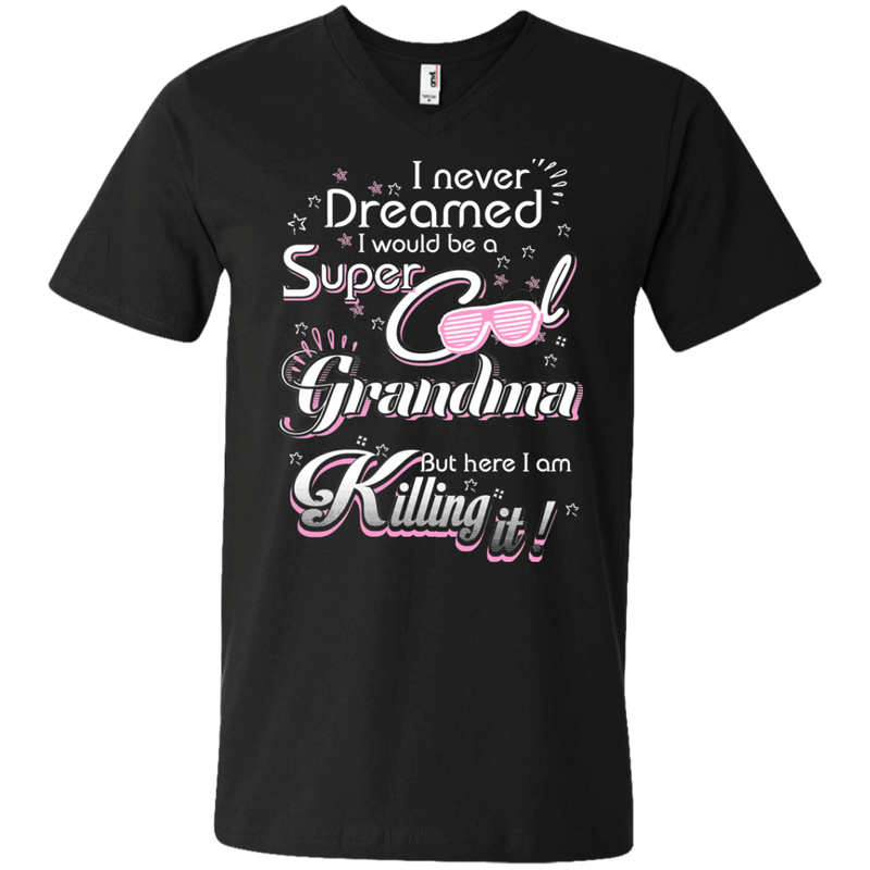 super cool grandma funny t-shirts CustomCat