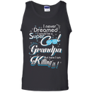 super cool grandpa funny family t-shirts CustomCat
