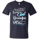 super cool grandpa funny family t-shirts CustomCat