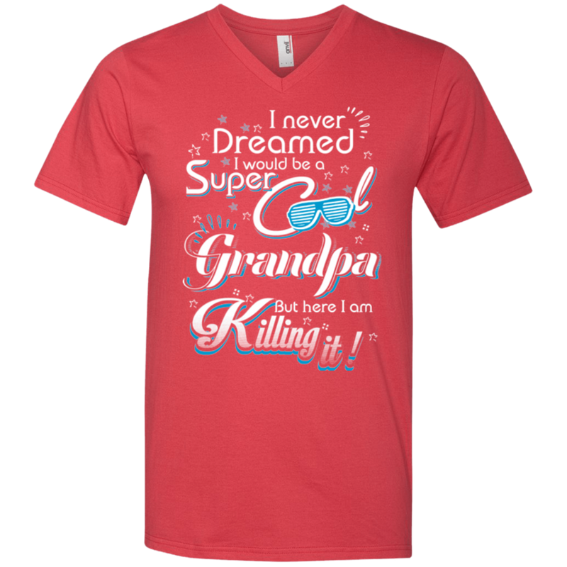 super cool grandpa funny family t-shirts CustomCat