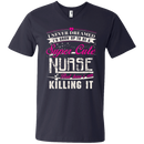 super cool nurse funny t-shirts CustomCat