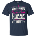 super cool nurse funny t-shirts CustomCat