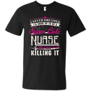 super cool nurse funny t-shirts CustomCat