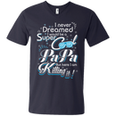super cool papa funny t-shirts CustomCat