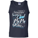 super cool papa funny t-shirts CustomCat