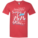 super cool papa funny t-shirts CustomCat